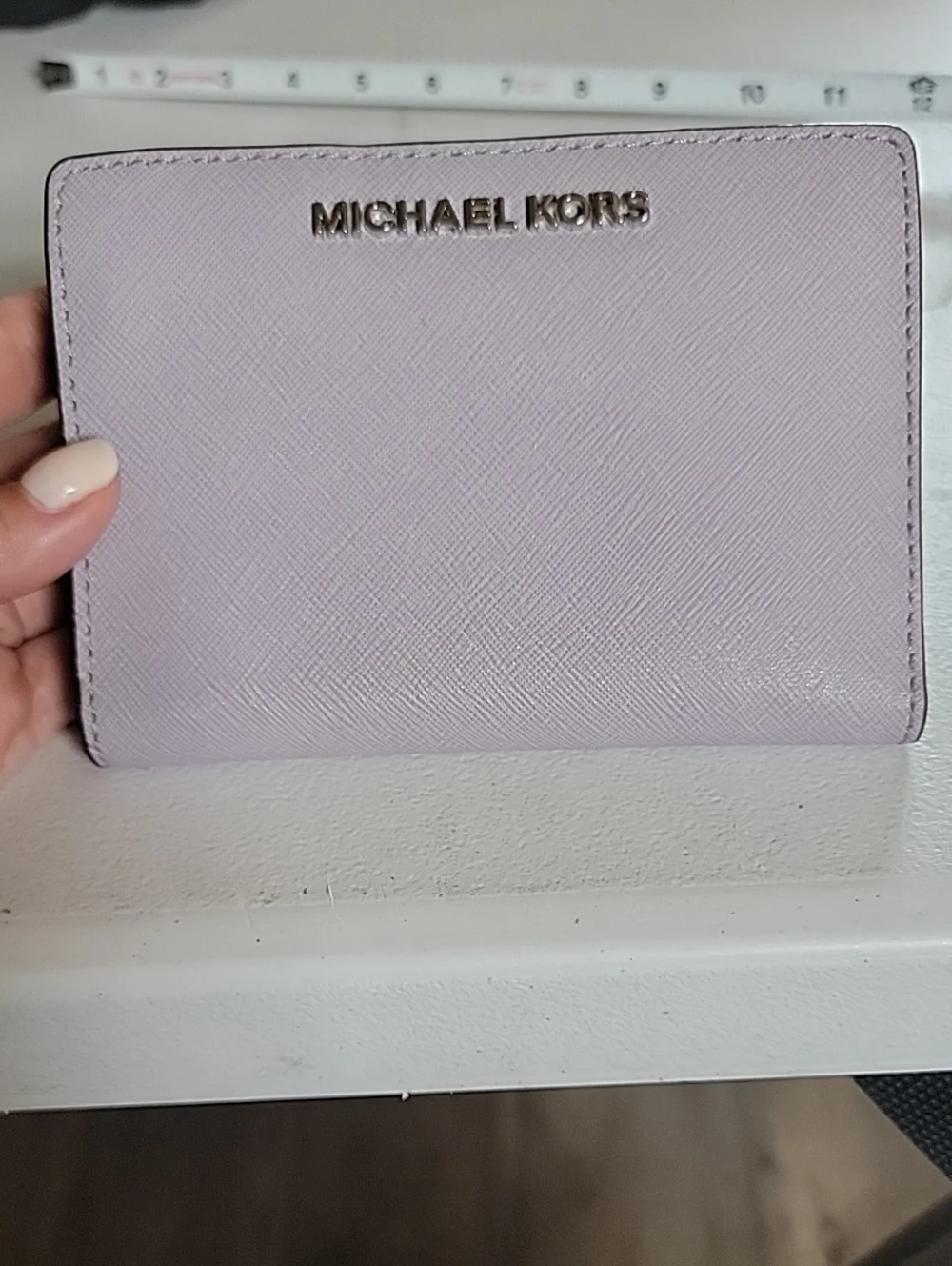 Michael Kors Lilac Saffiano  Card Wallet
